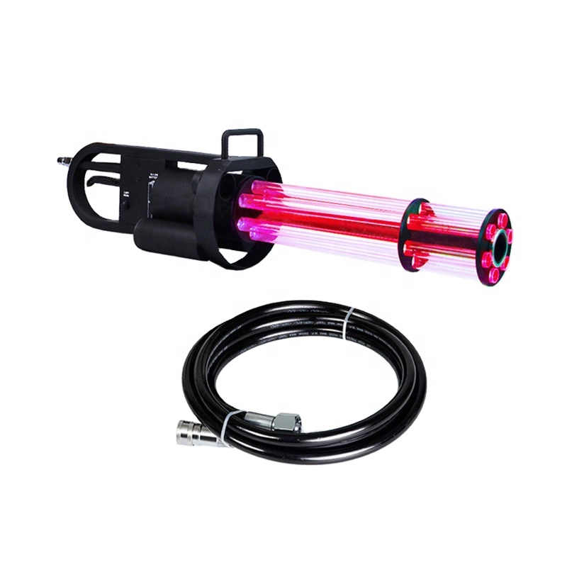 Handheld LED CO2 Gun Full-Color Light 50W Jet Machine 
