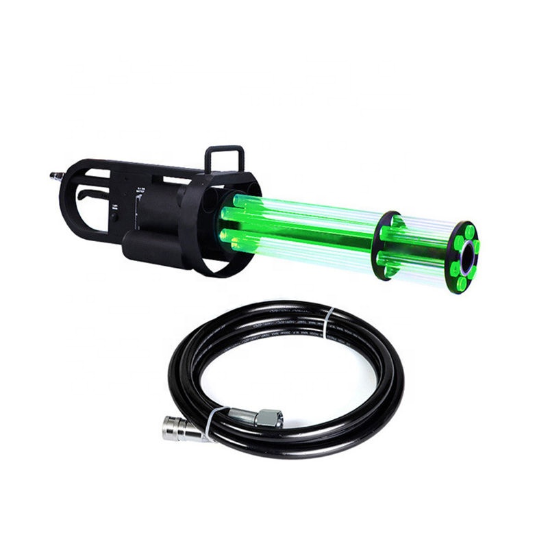 Handheld LED CO2 Gun Full-Color Light 50W Jet Machine 